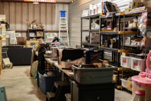 A Commercial Store With Lots Of Junk That Needs To Be Removed