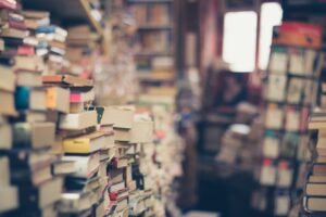 A Ton Of Books That Have Been Collected and Saved