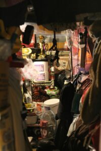 Junk Inside Of A Living Room